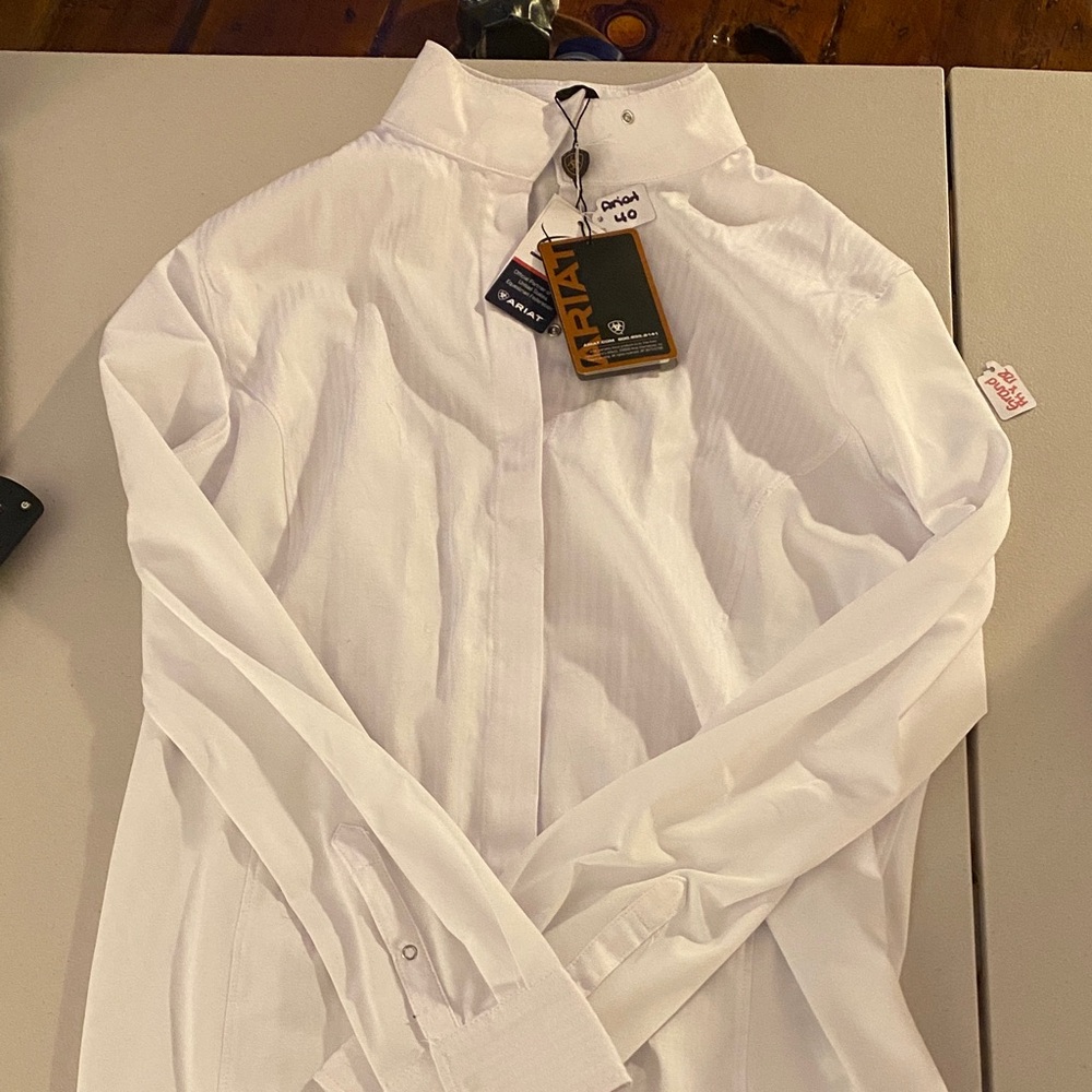 Ariat White Show Shirt